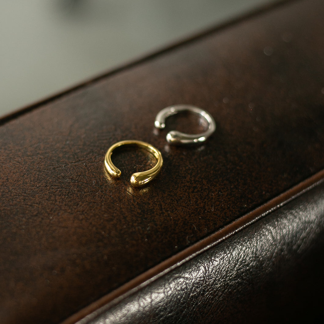 ダブルドロップ シルバーリング Silver925