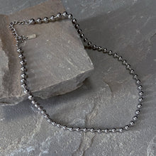 画像をギャラリービューアに読み込む, ボリュームボールチェーン シルバーネックレス Silver925
