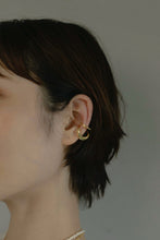 画像をギャラリービューアに読み込む, ダブルワインド シルバーイヤーカフ Silver925
