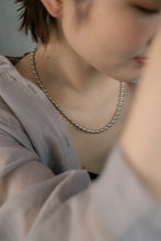 画像をギャラリービューアに読み込む, ボリュームボールチェーン シルバーネックレス Silver925
