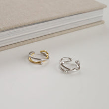 画像をギャラリービューアに読み込む, バイカラーパール シルバーリング Silver925
