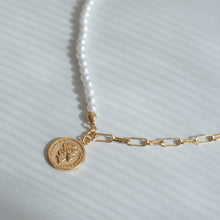 画像をギャラリービューアに読み込む, コインパールチェーン シルバーチョーカー Silver925
