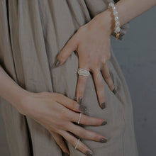 画像をギャラリービューアに読み込む, ボリューム淡水パール シルバーブレスレット Silver925
