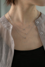 画像をギャラリービューアに読み込む, ミニマルイニシャル シルバーネックレス Silver925
