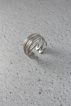 画像をギャラリービューアに読み込む, シンプルレイヤー シルバーリング Silver925
