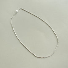 画像をギャラリービューアに読み込む, グリッターチェーン シルバーネックレス Silver925
