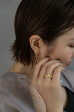 画像をギャラリービューアに読み込む, リキッドフープ シルバーピアス Silver925
