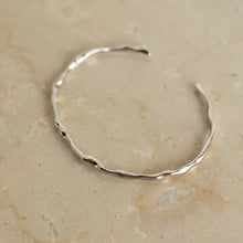画像をギャラリービューアに読み込む, リキッドライン シルバーバングル Silver925
