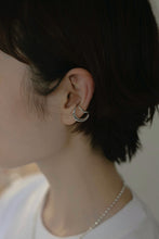 画像をギャラリービューアに読み込む, ダブルワインド シルバーイヤーカフ Silver925
