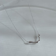 画像をギャラリービューアに読み込む, ドロップコーナー シルバーネックレス Silver925
