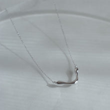 画像をギャラリービューアに読み込む, ドロップコーナー シルバーネックレス Silver925

