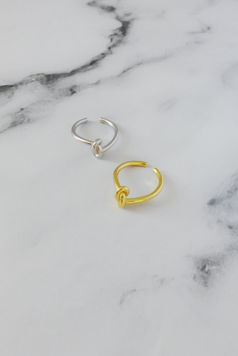 シンプルノット シルバーリング Silver925