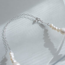 画像をギャラリービューアに読み込む, オルタネート淡水パール シルバーチョーカー Silver925
