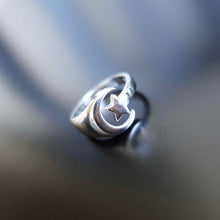 画像をギャラリービューアに読み込む, ムーンスター シルバーリング Silver925
