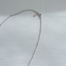 画像をギャラリービューアに読み込む, バイカラーサークル シルバーネックレス Silver925
