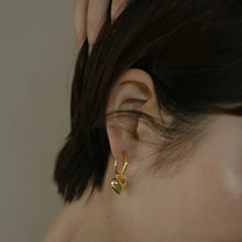 画像をギャラリービューアに読み込む, ハートフープ シルバーピアス Silver925
