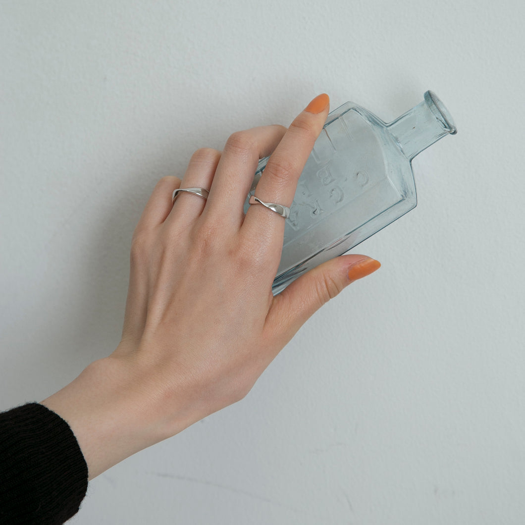 シンプルツイスト Silver925 シルバーリング