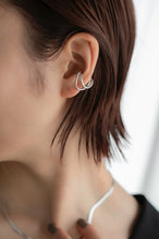 画像をギャラリービューアに読み込む, ダブルスライド シルバーイヤーカフ Silver925
