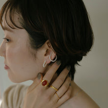 画像をギャラリービューアに読み込む, レッドカーネリアン シルバーリング Silver925
