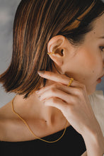 画像をギャラリービューアに読み込む, オーバルバブルライン シルバーイヤーカフ Silver925
