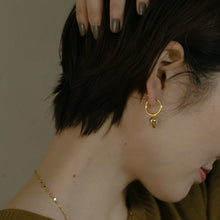 画像をギャラリービューアに読み込む, ハートフープ シルバーピアス Silver925
