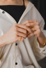 画像をギャラリービューアに読み込む, 淡水パールチェーン シルバーリング Silver925
