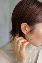 画像をギャラリービューアに読み込む, スクエアチェーン シルバーイヤーカフ Silver925
