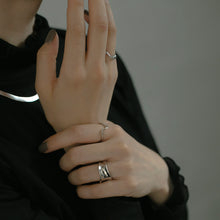 画像をギャラリービューアに読み込む, ワインドプレート シルバーリング Silver925
