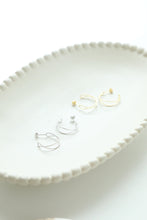 画像をギャラリービューアに読み込む, ツイストフープ シルバーピアス Silver925
