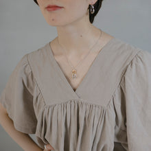 画像をギャラリービューアに読み込む, バイカラーサークル シルバーネックレス Silver925
