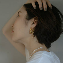 画像をギャラリービューアに読み込む, ペアーフープ シルバーピアス Silver925
