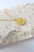 画像をギャラリービューアに読み込む, ゴールドコイン シルバーネックレス Silver925
