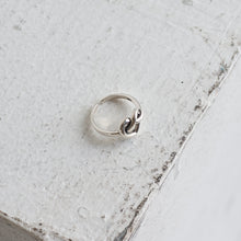 画像をギャラリービューアに読み込む, ハートノット シルバーリング Silver925
