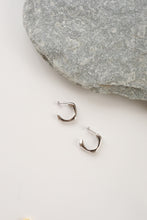 画像をギャラリービューアに読み込む, ソフトスクエア シルバーピアス Silver925
