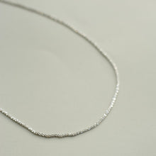 画像をギャラリービューアに読み込む, グリッターチェーン シルバーネックレス Silver925
