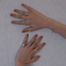 画像をギャラリービューアに読み込む, ラインクロス シルバーリング Silver925
