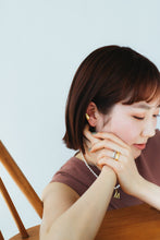 画像をギャラリービューアに読み込む, イニシャル淡水パール シルバーネックレス Silver925
