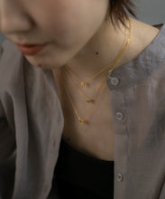 画像をギャラリービューアに読み込む, ミニマルイニシャル シルバーネックレス Silver925
