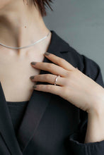 画像をギャラリービューアに読み込む, フラットリキッド シルバーリング Silver925
