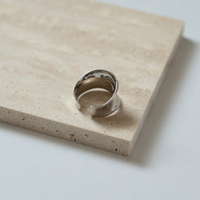 画像をギャラリービューアに読み込む, ボリュームプレート シルバーリング Silver925
