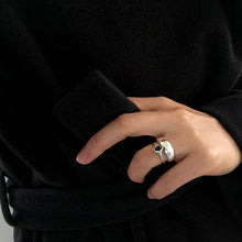 画像をギャラリービューアに読み込む, ブラックオニキス シルバーリングセット Silver925
