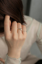 画像をギャラリービューアに読み込む, バイカラーノット シルバーリング Silver925
