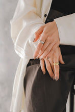 画像をギャラリービューアに読み込む, ボリュームハートライン シルバーリング  Silver925
