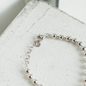 ボールチェーン シルバーブレスレット Silver925