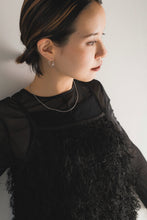 画像をギャラリービューアに読み込む, スリムフラットチェーン シルバーネックレス Silver925
