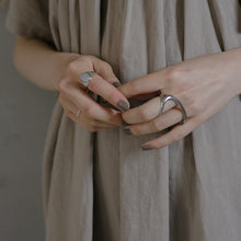 画像をギャラリービューアに読み込む, ムーンストーン シルバーリング Silver925
