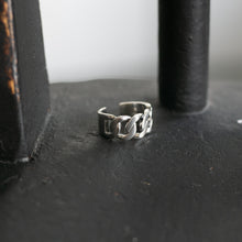 画像をギャラリービューアに読み込む, フラットチェーン シルバーリング Silver925
