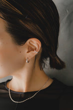 画像をギャラリービューアに読み込む, タイルフープ シルバーピアス Silver925
