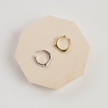 画像をギャラリービューアに読み込む, フラットエッジ シルバーリング Silver925
