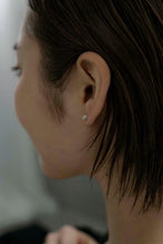 画像をギャラリービューアに読み込む, ミニマルストーン シルバーピアス Silver925
